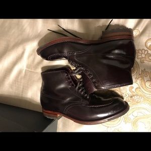 Alden cordovan #8 Indy boots